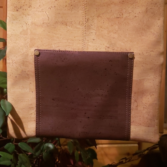 NWOT Artelusa Natural Cork Tote - Picture 4 of 8